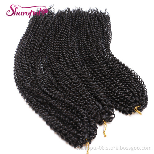 Micro Curly Braids Synthetic Hair Extension 22 Inch 100gram Kinky curly zizi Jumbo hair Extension